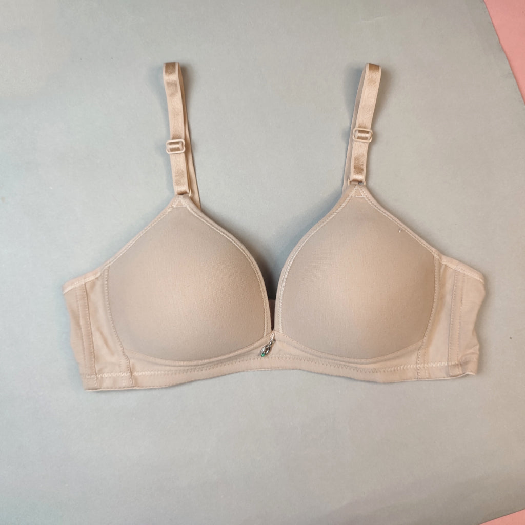 Elegant Single Padded Bra (Cotton) heavy bust