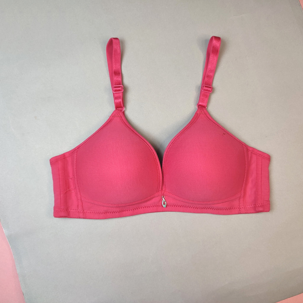 Elegant Single Padded Bra (Cotton) heavy bust