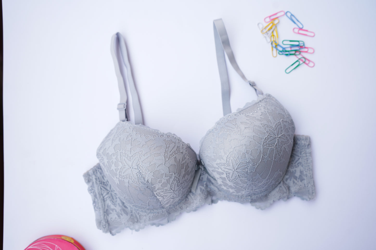 All lace romantic bra