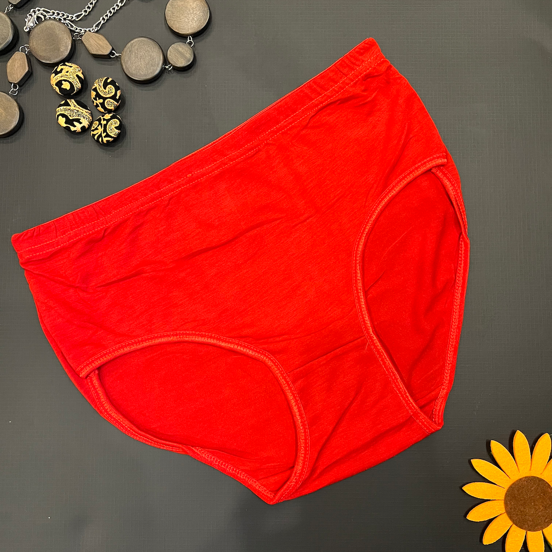 Daily wear cotton panty thin elastic