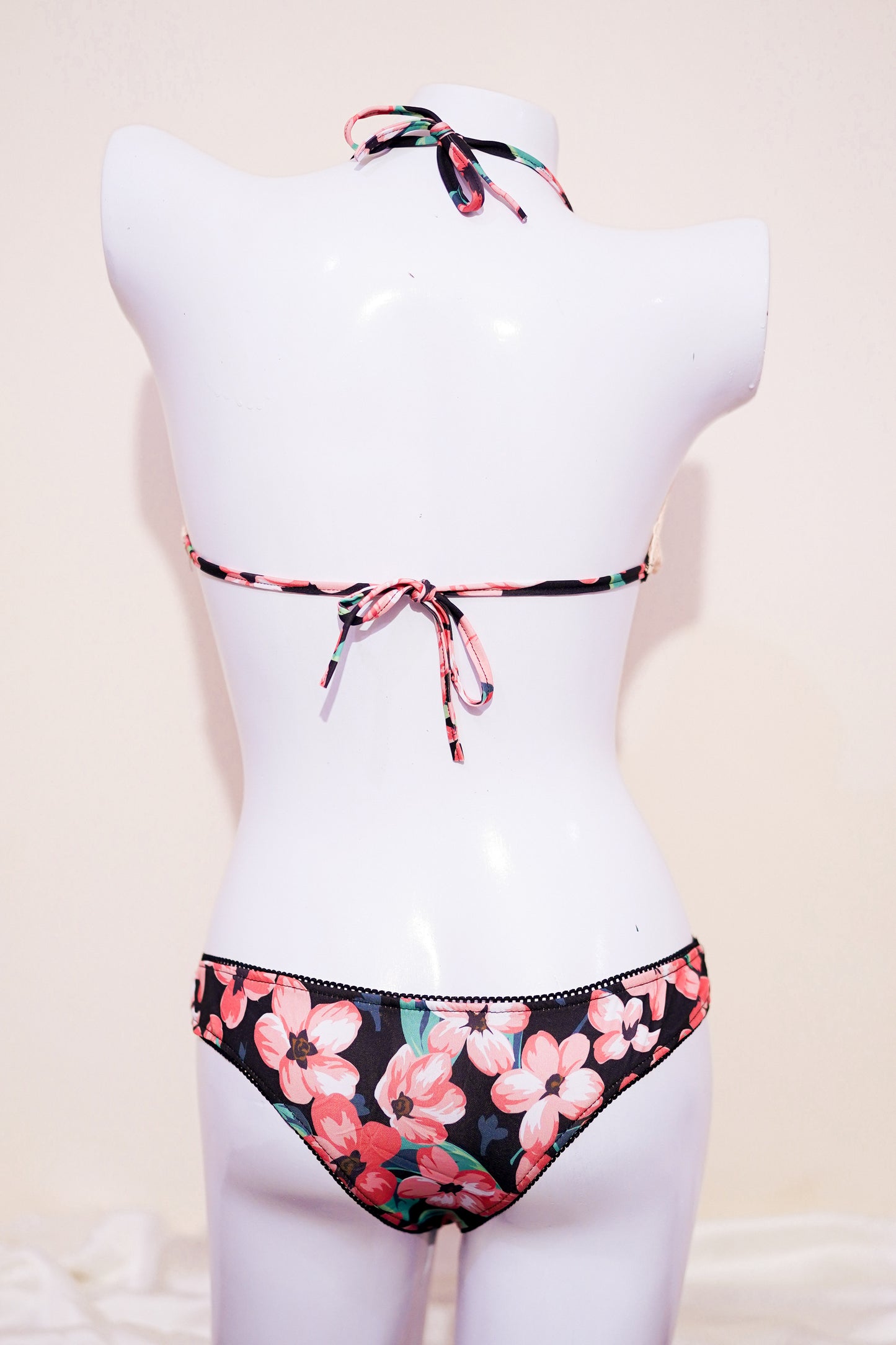 Bikni Style nighty floral bra set