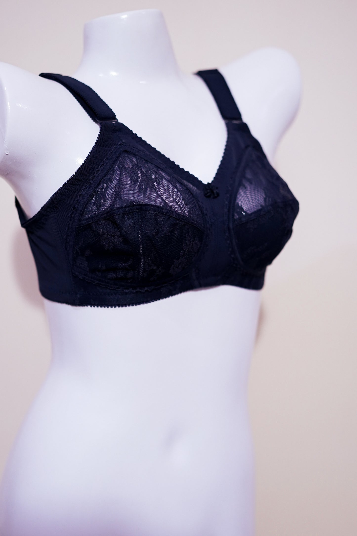 Premium Dourin Cotton Net full coverage bra-wire free