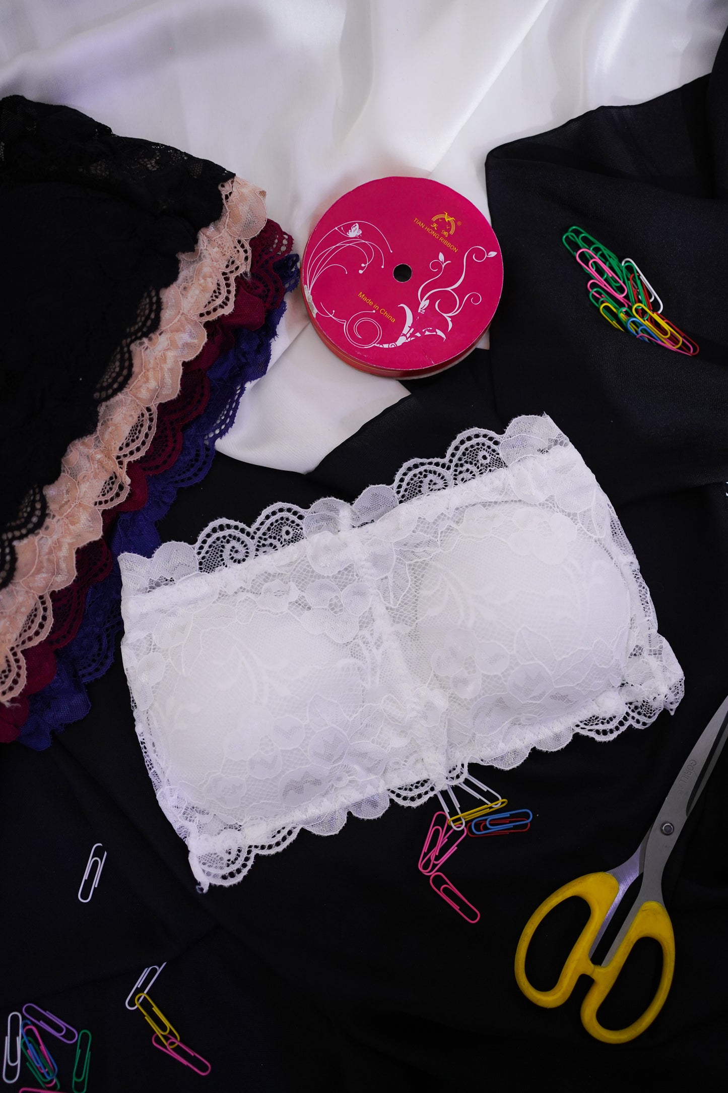 Lace Bandeau Bra (Pack of 2)