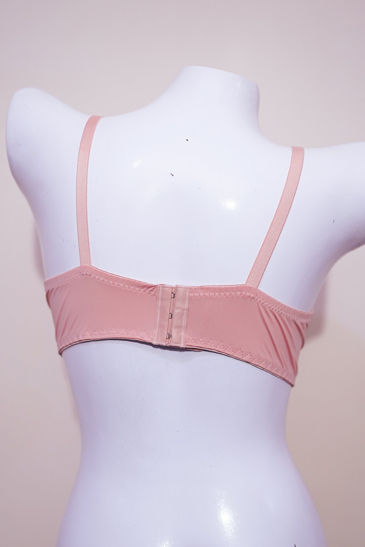 Side lace pushup bra with front chain