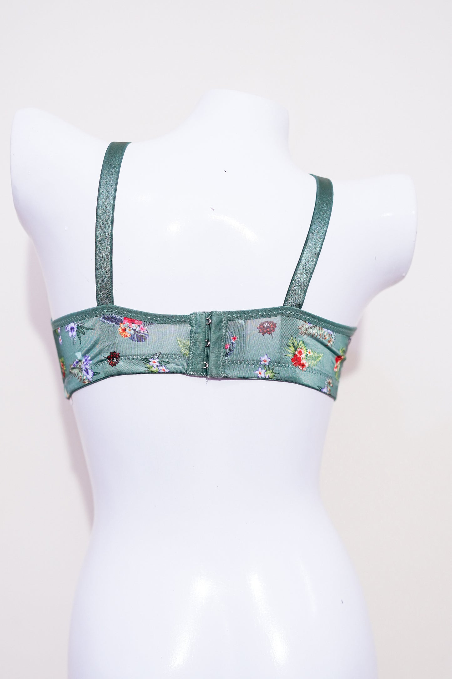 FLoral full covered  daily wear thin pad soft bra