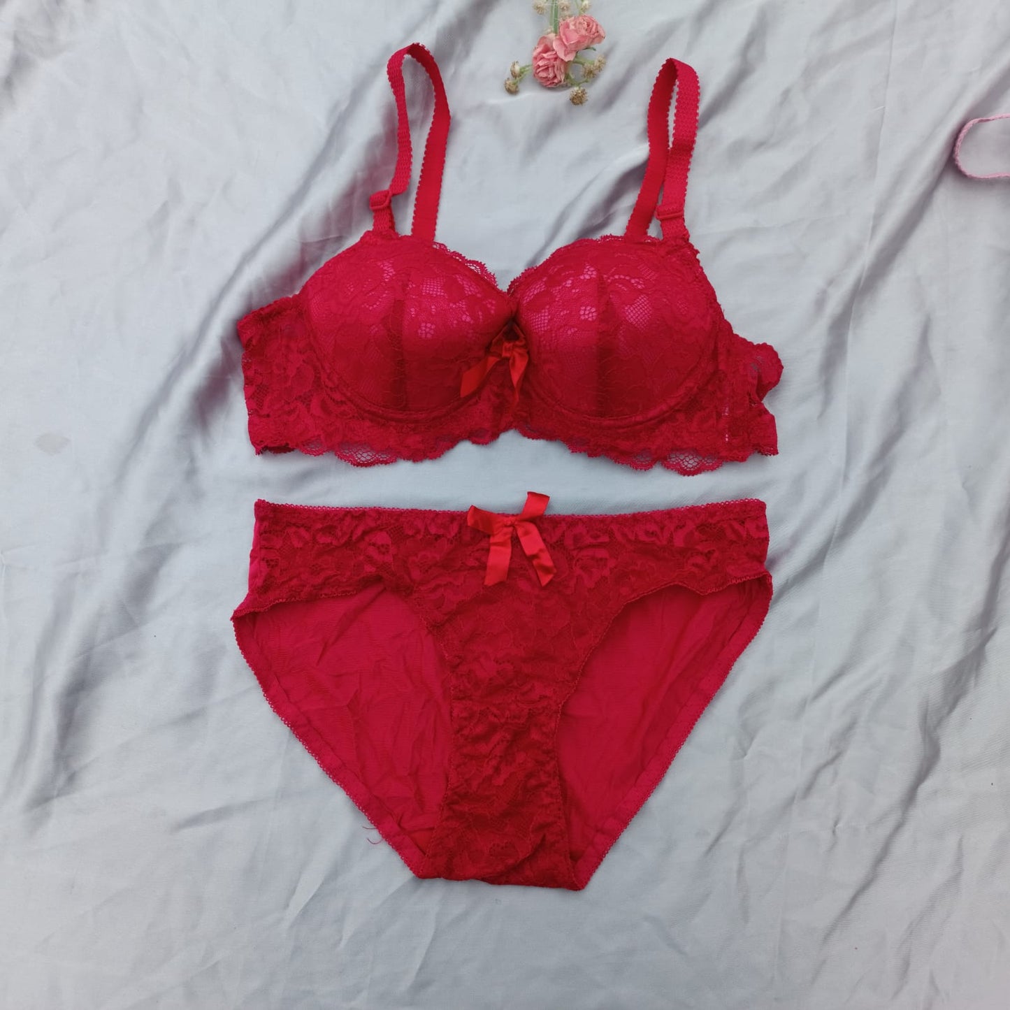 LACE DESIGN Double PADDED PUSHUP WIRED