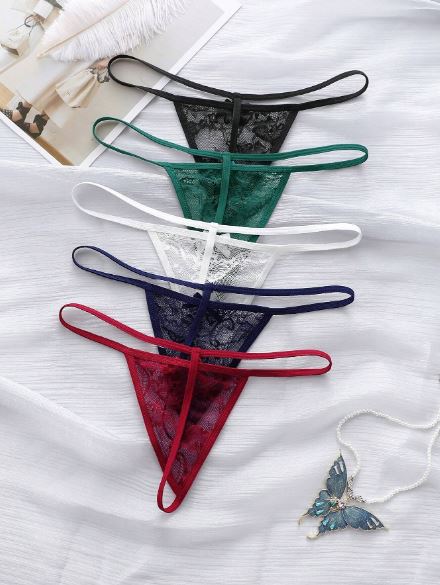 Lace Women G-String Panty