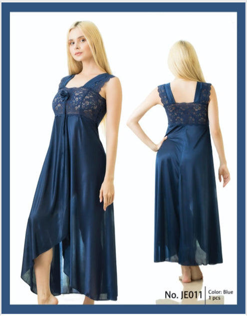 1 Pc cross cut long lingerie