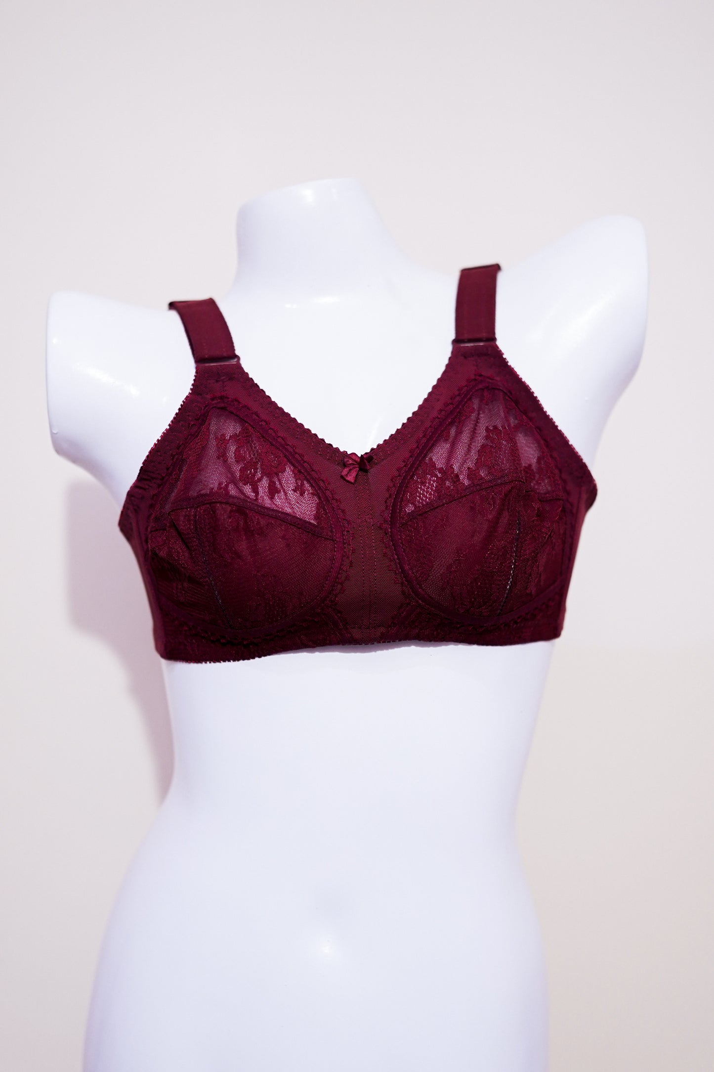 Premium Dourin Cotton Net full coverage bra-wire free