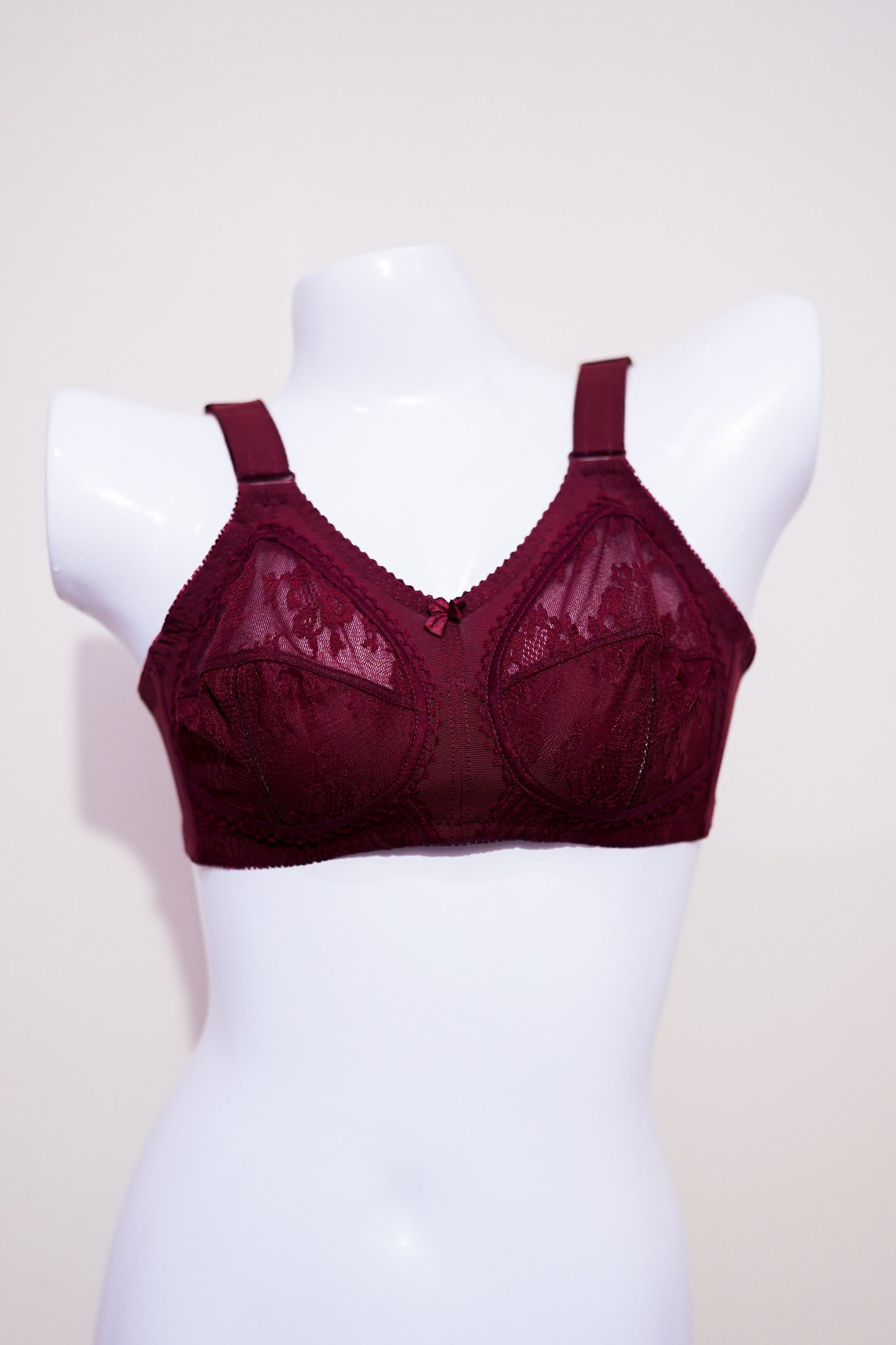 Premium Dourin Cotton Net full coverage bra-wire free
