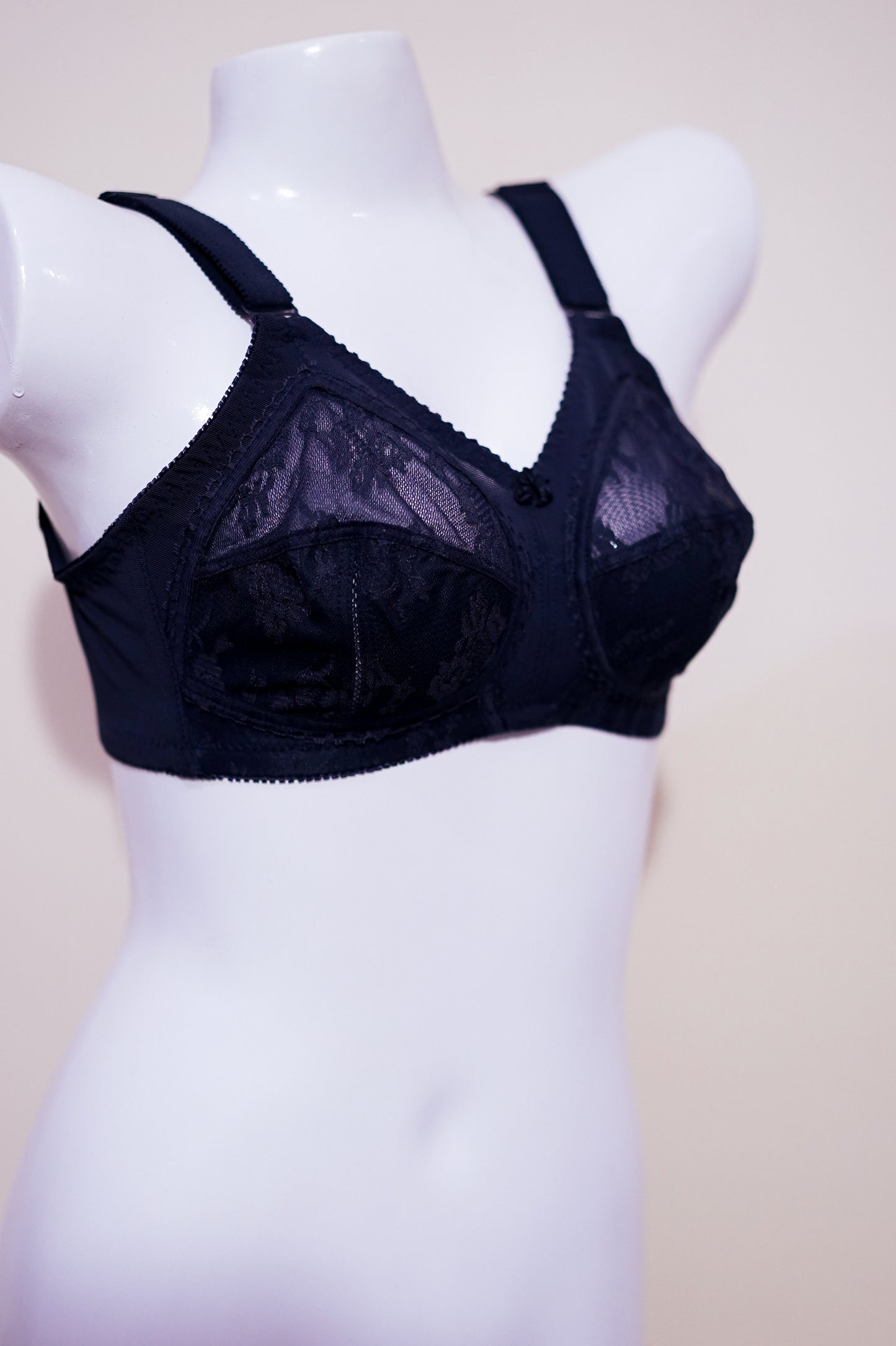 Premium Dourin Cotton Net full coverage bra-wire free