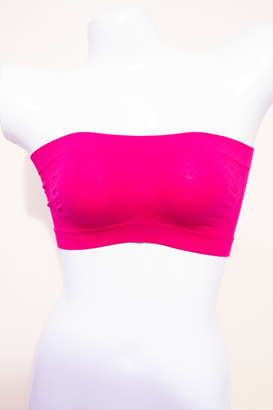 Colorful Bandeau bra-Back Mesh