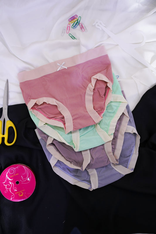 Premium Underwear Panty front bow (Pack of 2)