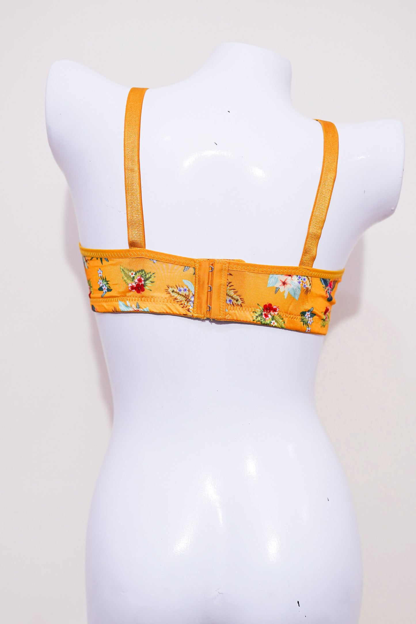 FLoral full covered  daily wear thin pad soft bra